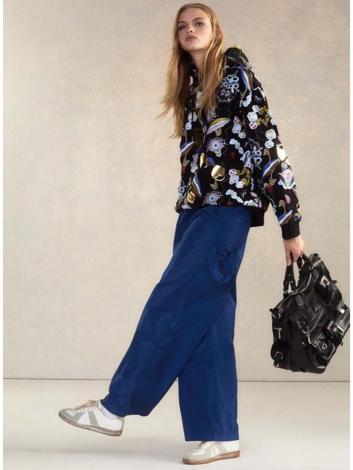 Cynthia Rowley Collection Nylon Painter Pant, Extra Small, $375 Nwt #2487